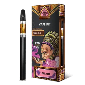 Aztec - 1000mg Full Spectrum CBD Vape Pen – Gelato