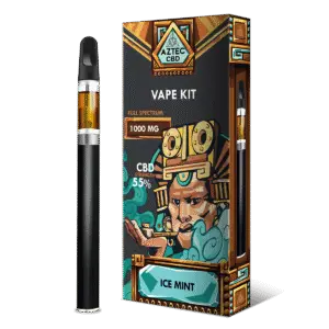 Aztec - 1000mg Full Spectrum CBD Vape Pen – Ice Mint