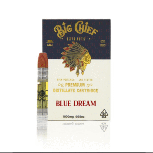BIG CHIEF EXTRACTS - 1000mg Premium Distillate 510 THC Cartridge - Blue Dream