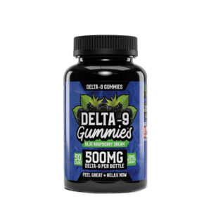 Blue Raspberry Dream Delta 9 Gummies UK - 500mg