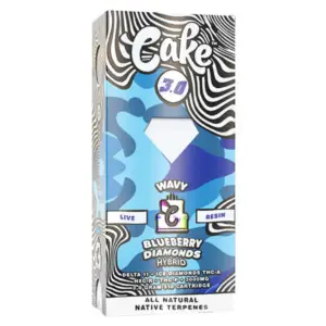 Cake – Live Resin 3000mg 510 Cartridge - Blueberry Diamonds