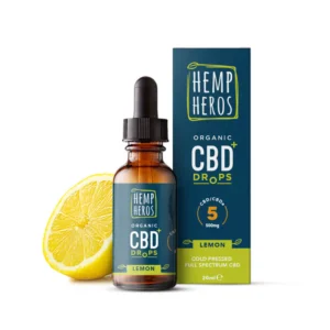Hemp Heros Organic CBD Drop Lemon