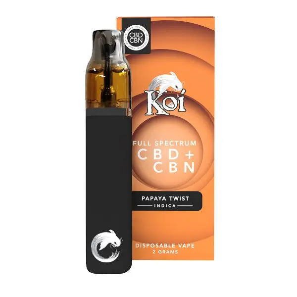Koi – 2000mg Full Spectrum CBD Vape Pen – Papaya Twist