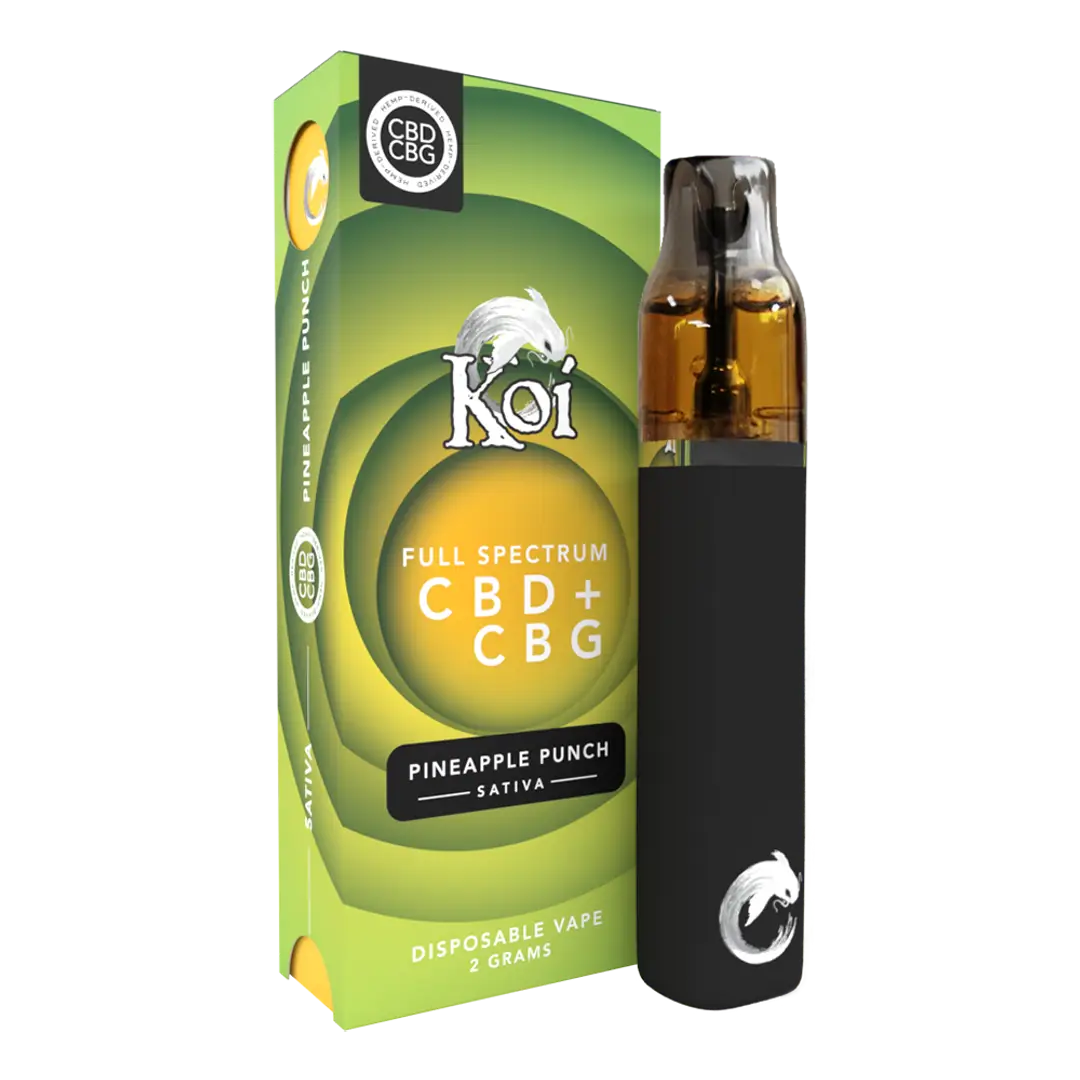 Koi – 2000mg Full Spectrum CBD Vape Pen – Pineapple Punch