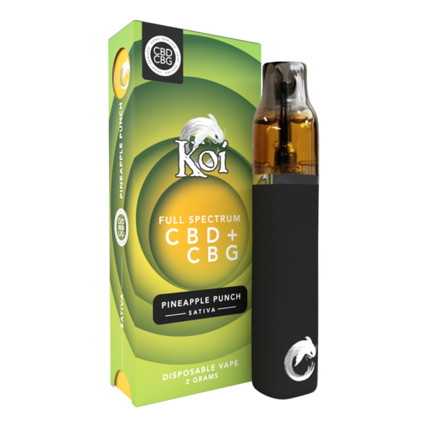 Koi – 2000mg Full Spectrum CBD Vape Pen – Pineapple Punch