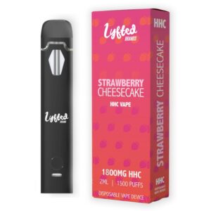 Lyfted - 1800mg HCC Vape UK - Strawberry Cheesecake