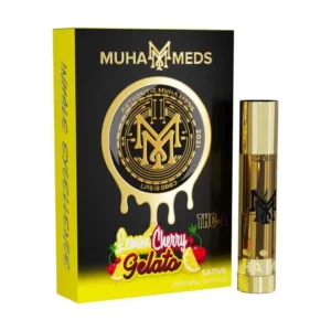 Muha Meds - 2000mg 510 THC Cart - Cherry Gelato