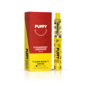 PUFFY - 3000mg THC-O Vape Pen UK - Strawberry Lemonade
