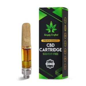 Simply Crafted - 1000mg 510 CBD Cartridge - OG Kush