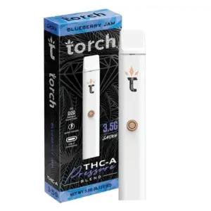 Torch - 3500mg THCA Vape UK - Blueberry JAM