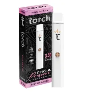Torch - 3500mg THCA Vape UK - Pink Guava
